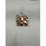 Crystal Plain 10mm Round Orange