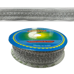LACE & TRIMS SILVER (9mtr/roll)  13212
