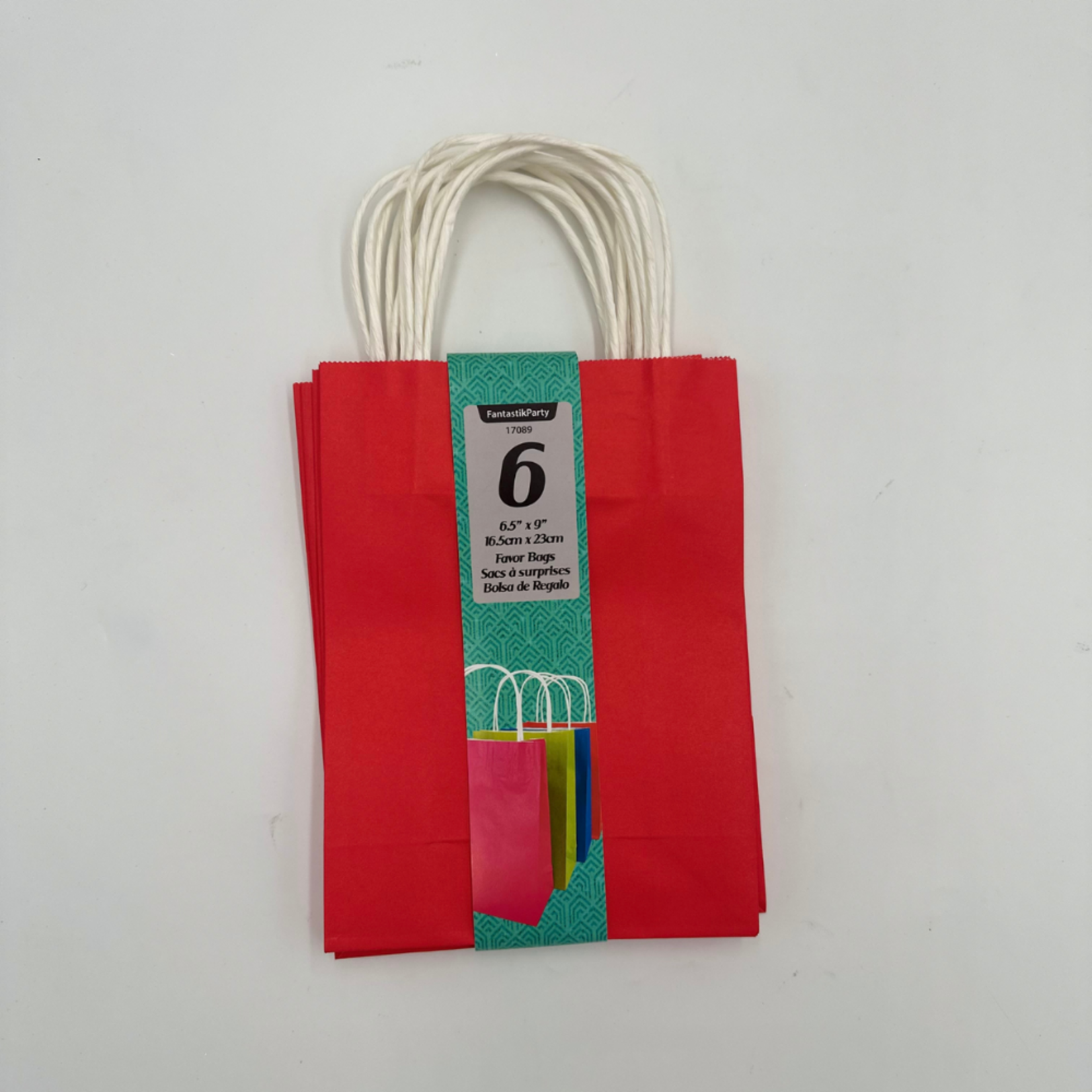 Kraft Favor Bags 6CT (6.5inx9in)