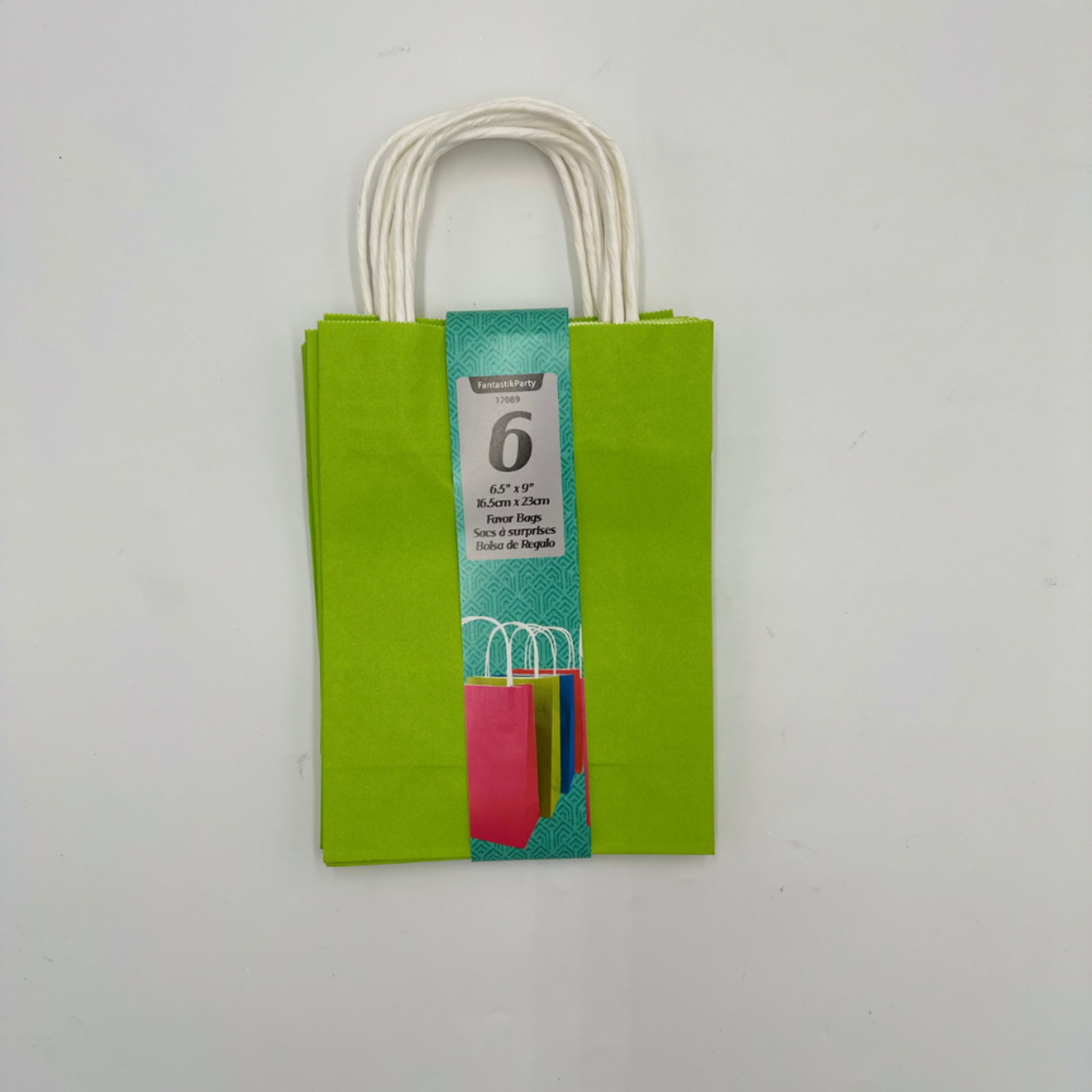 Kraft Favor Bags 6CT (6.5inx9in)