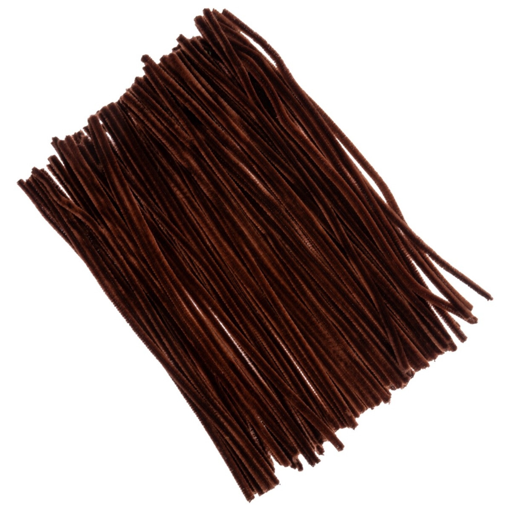 Pipe Cleaners/Chenille Stems 6mm 100pcs 12in Brown