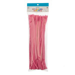 Pipe Cleaners/Chenille Stems 6mm 100pcs 12in Pink