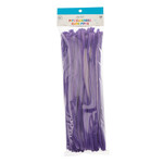 Pipe Cleaners/Chenille Stems 6mm 100pcs 12in Purple