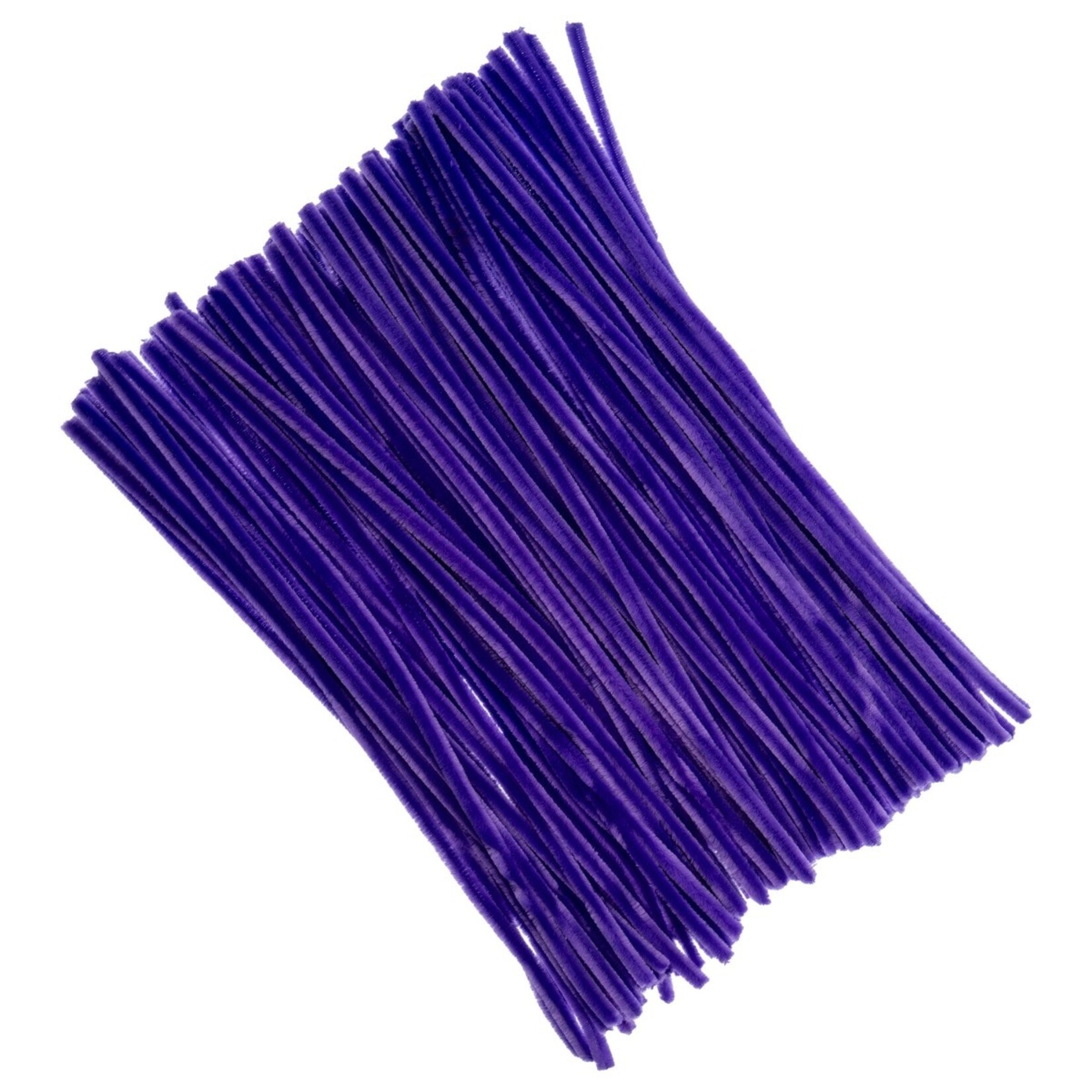 Pipe Cleaners/Chenille Stems 6mm 100pcs 12in Purple
