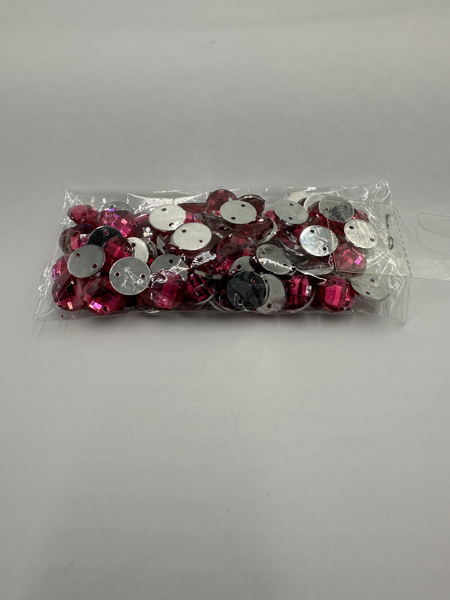 Samaroo's Crystal Plain 10mm Round Deep Pink - Samaroo's Limited