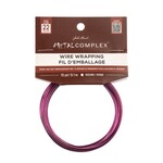 Metal Complex Colored Copper Wire No- Tarnish Medium 22ga (0.64mm) 30ft (9.144m) Purple