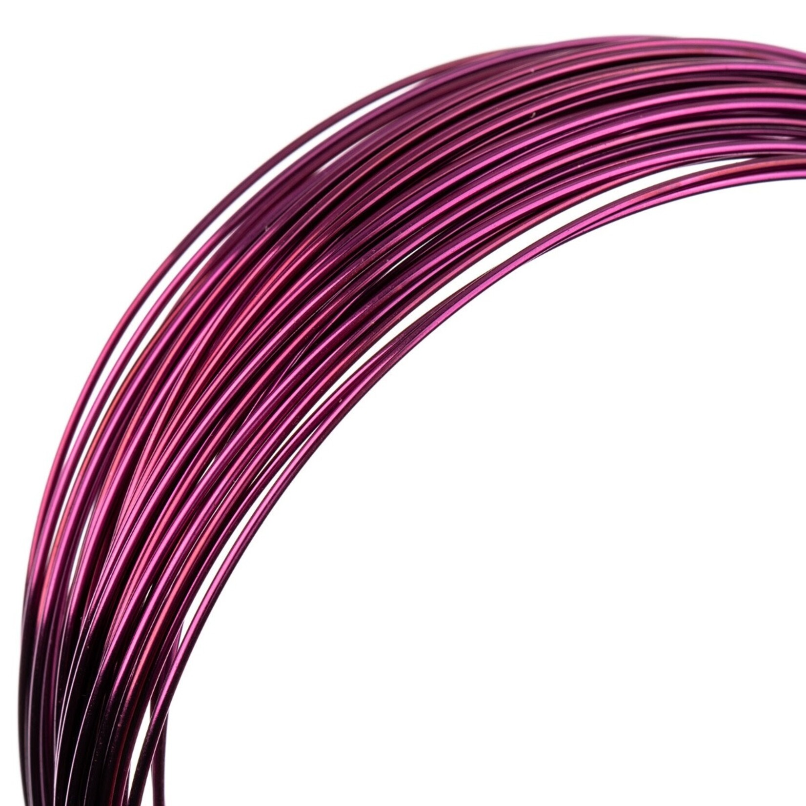 Metal Complex Colored Copper Wire No- Tarnish Medium 22ga (0.64mm) 30ft (9.144m) Purple