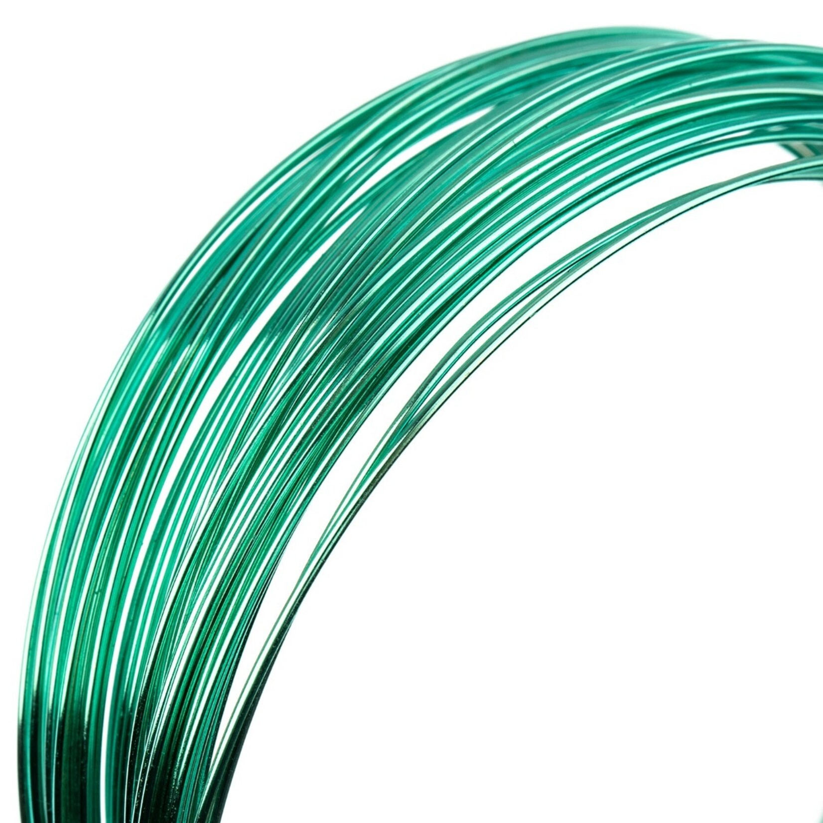 Metal Complex Colored Copper Wire No- Tarnish Medium 22ga (0.64mm) 30ft (9.144m) Seafoam"