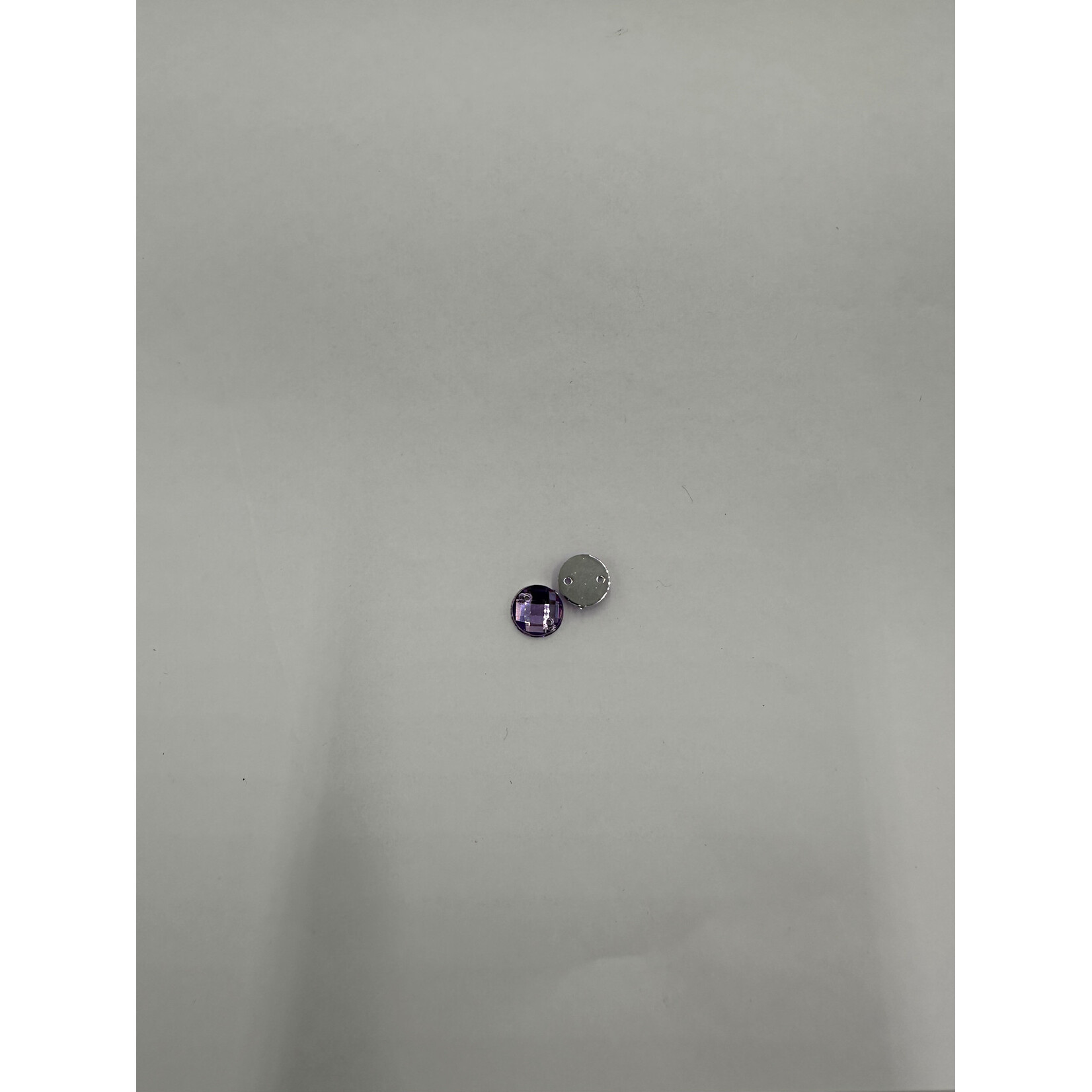 Crystal Plain 10mm Round Amethyst