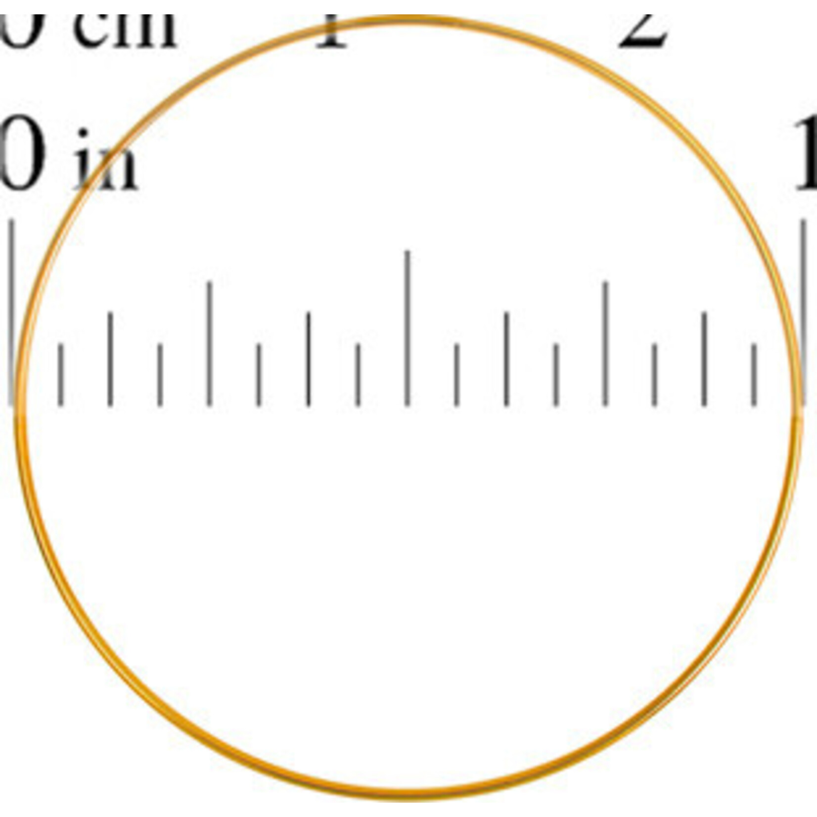 Metal Rings Brass 1 inch (Each)