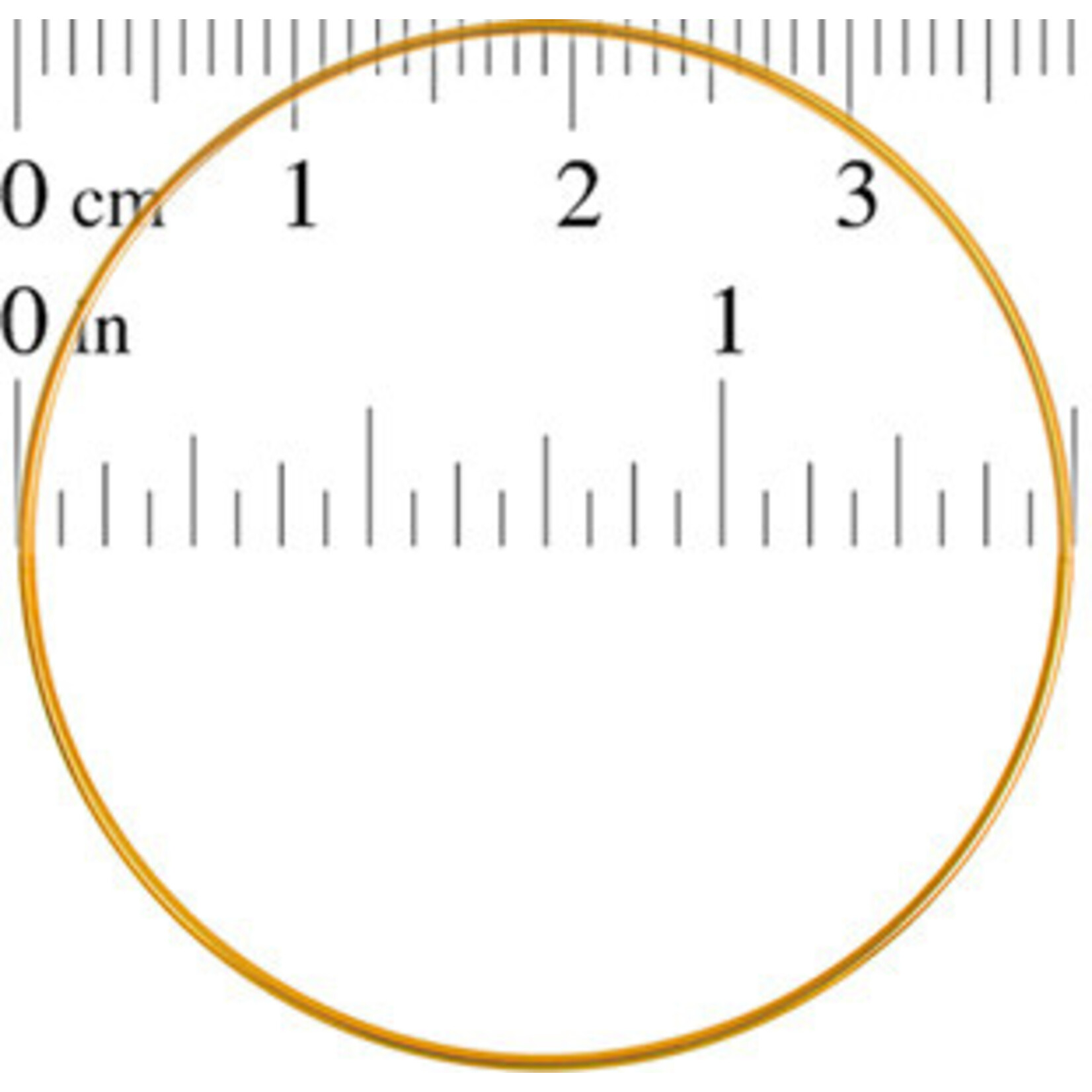 Metal Rings Brass 1.5 inch (Each)