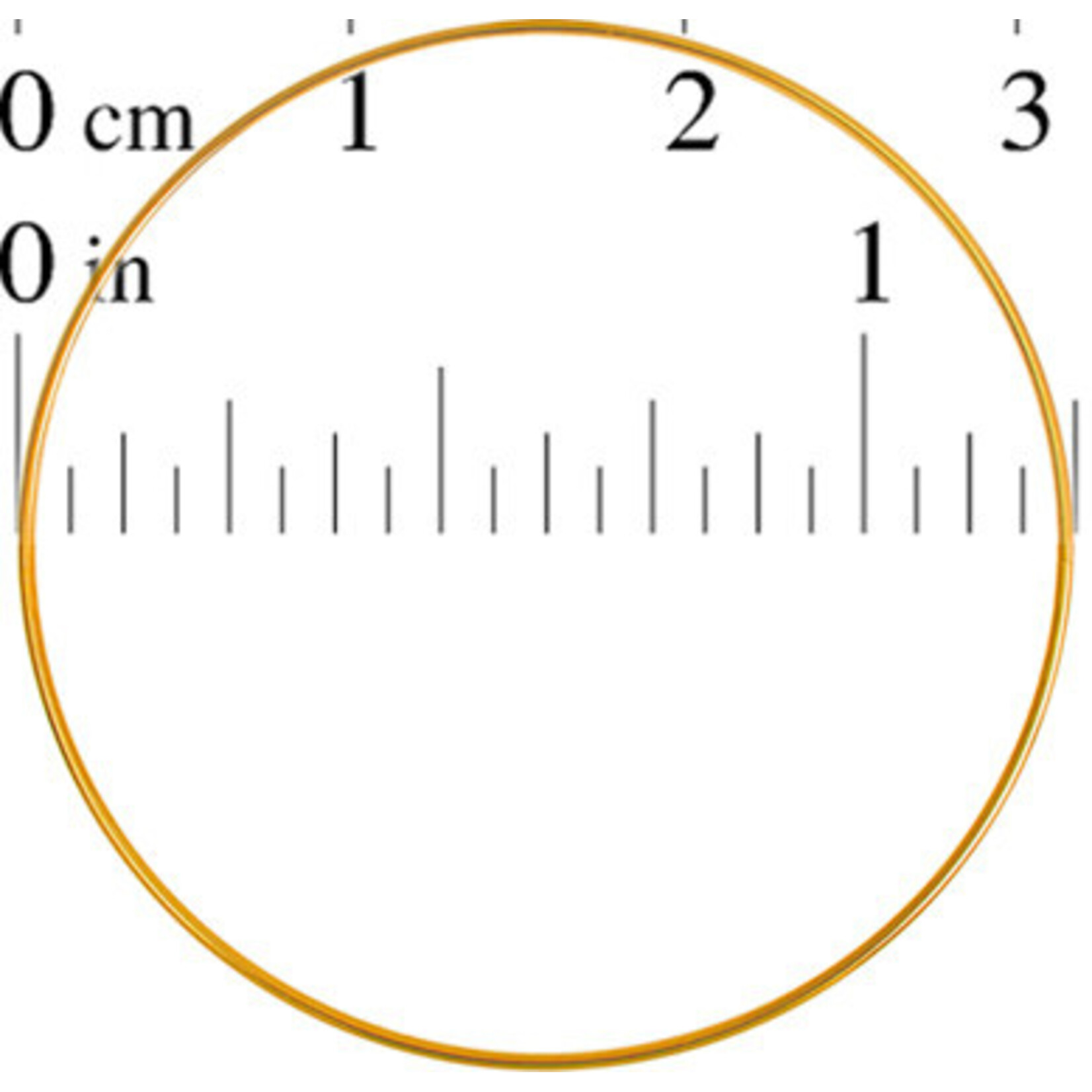 Metal Rings Brass 1.25 inch (Each)