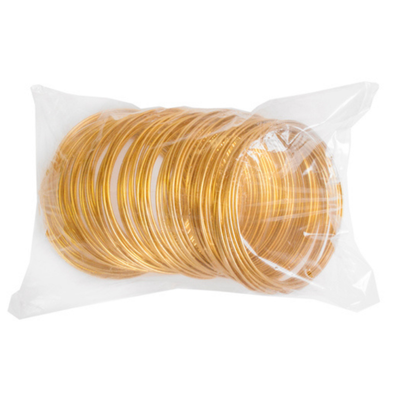 Metal Rings Brass 6 inch (100pcs)