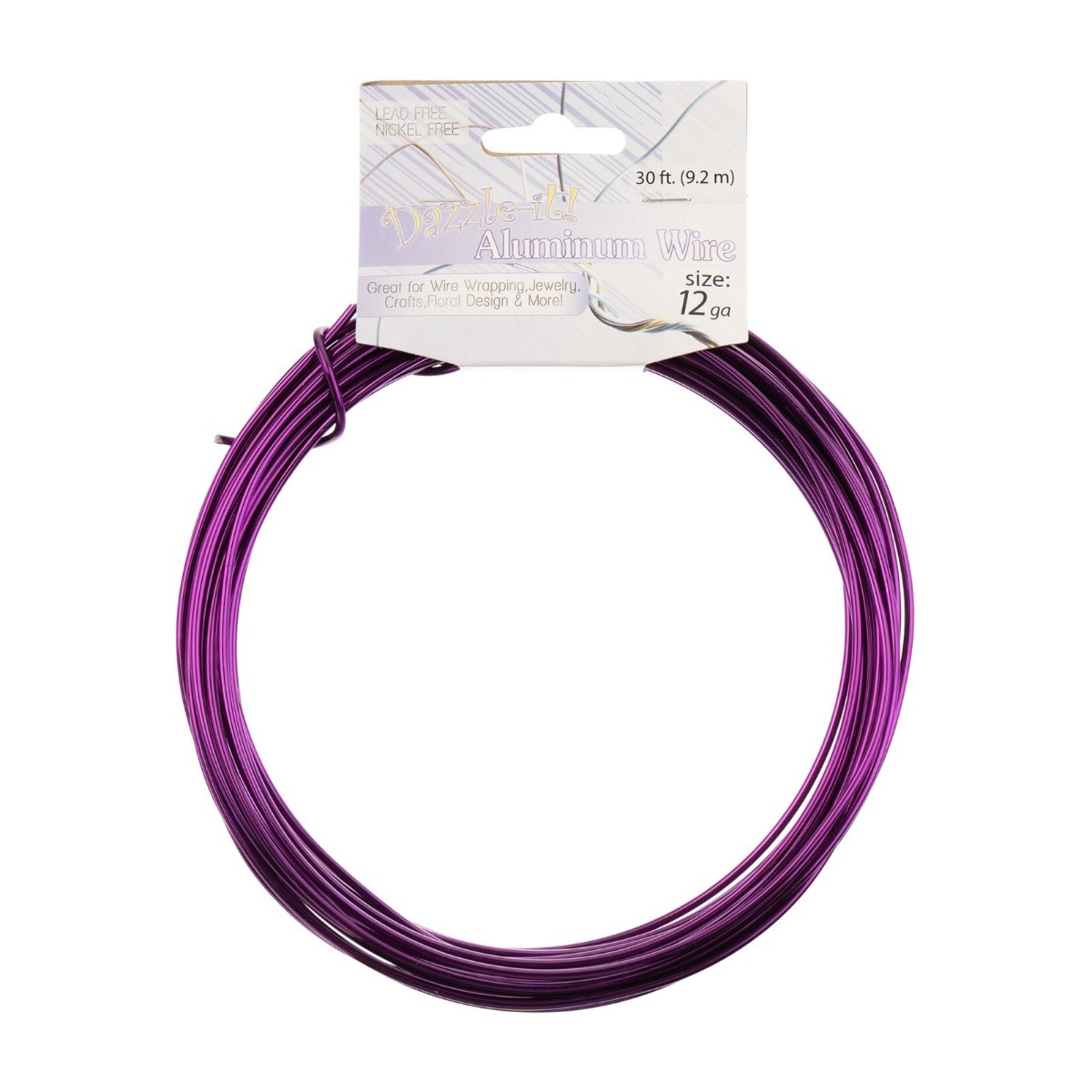 Aluminum Wire 30 Feet (9.2 meters) 12 Guage (2.5mm)