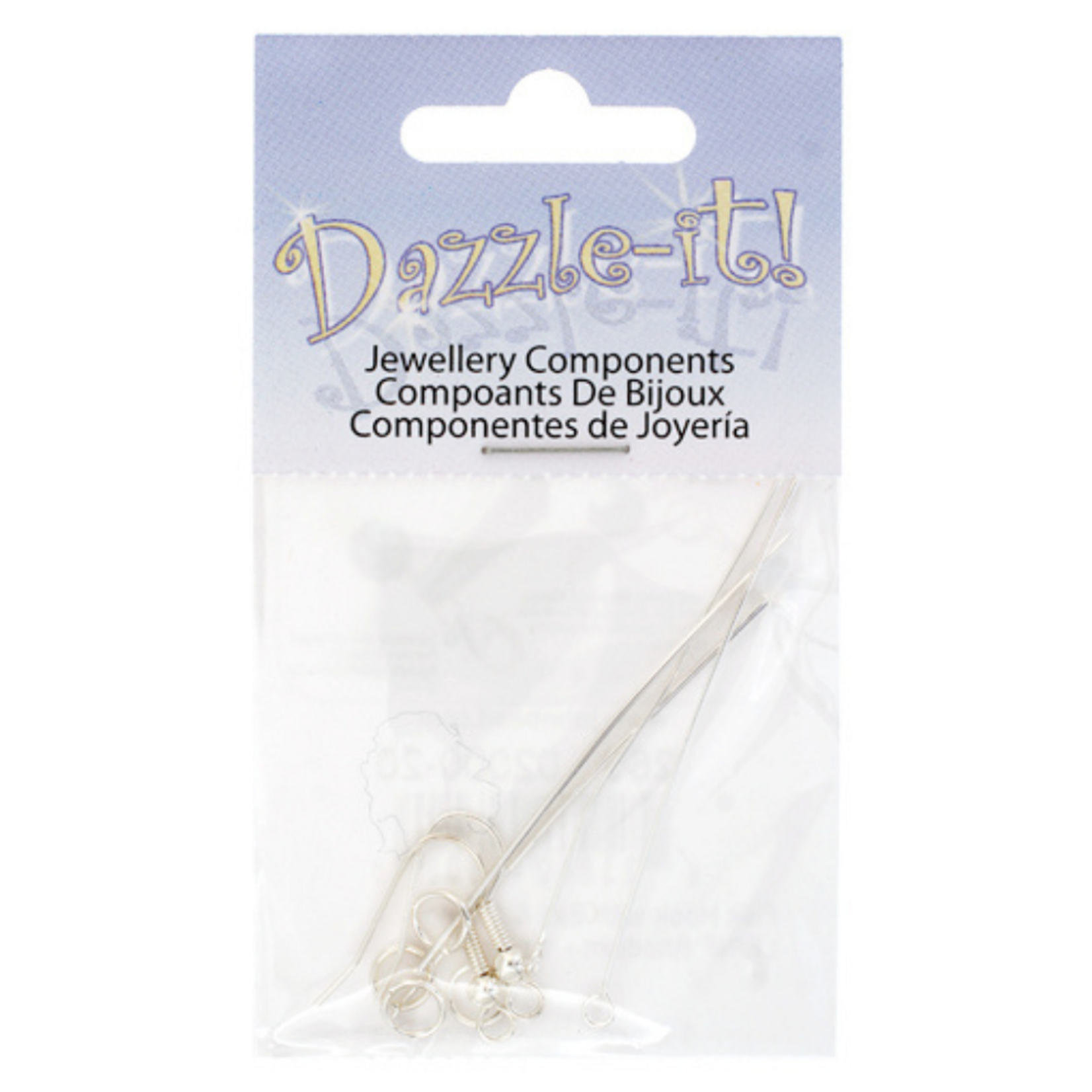 Fish Hook w/Ball & Spring Silver