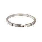 Split Rings 25mm Nickel 12pcs