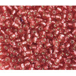 Ponybead  (500 grams) 6/0 Silverlined Pink Natural