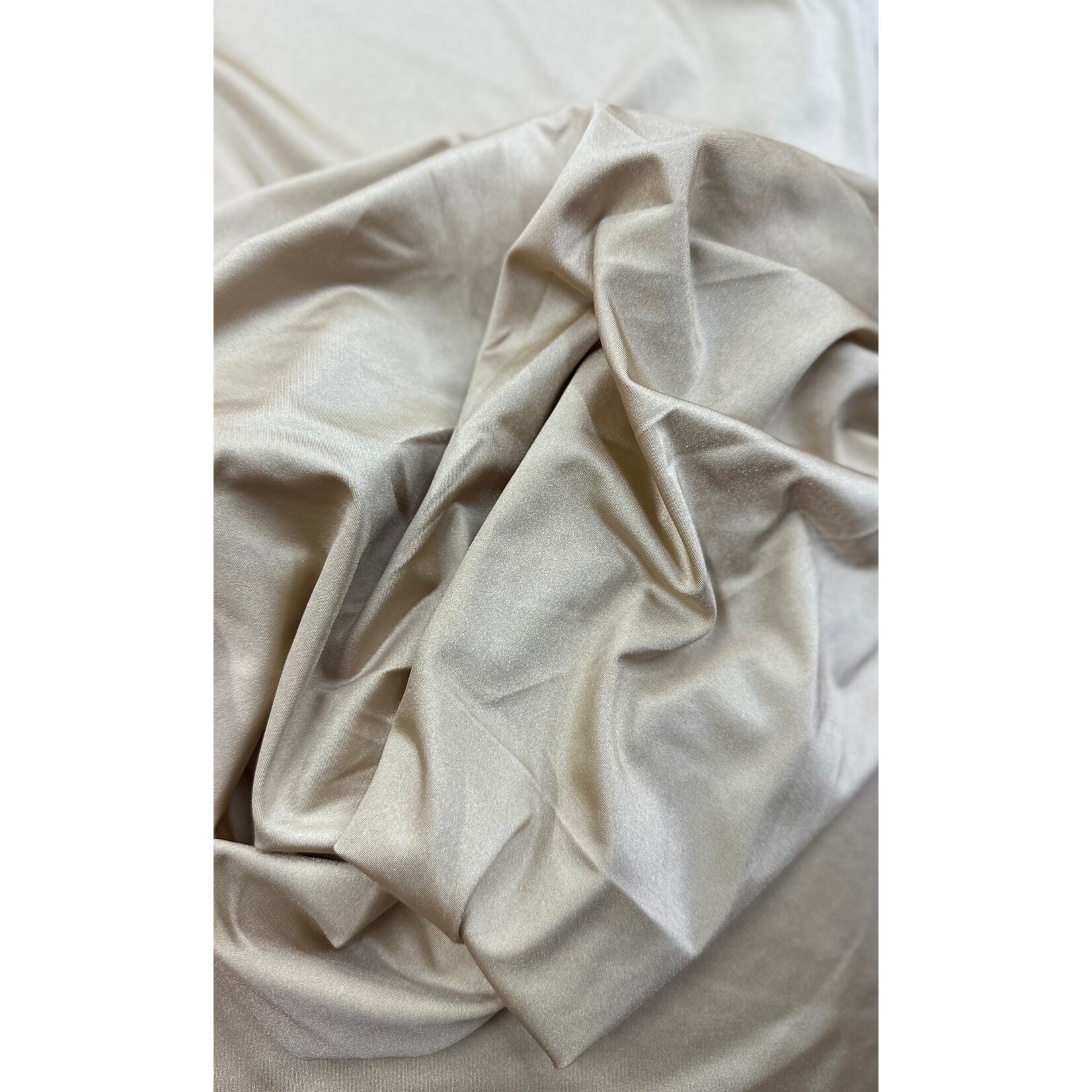 Plain Spandex 58-60 Inches (yard) Khaki