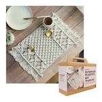 Macrame Handmade Placemat -DIY Kit 2pcs Multicolor