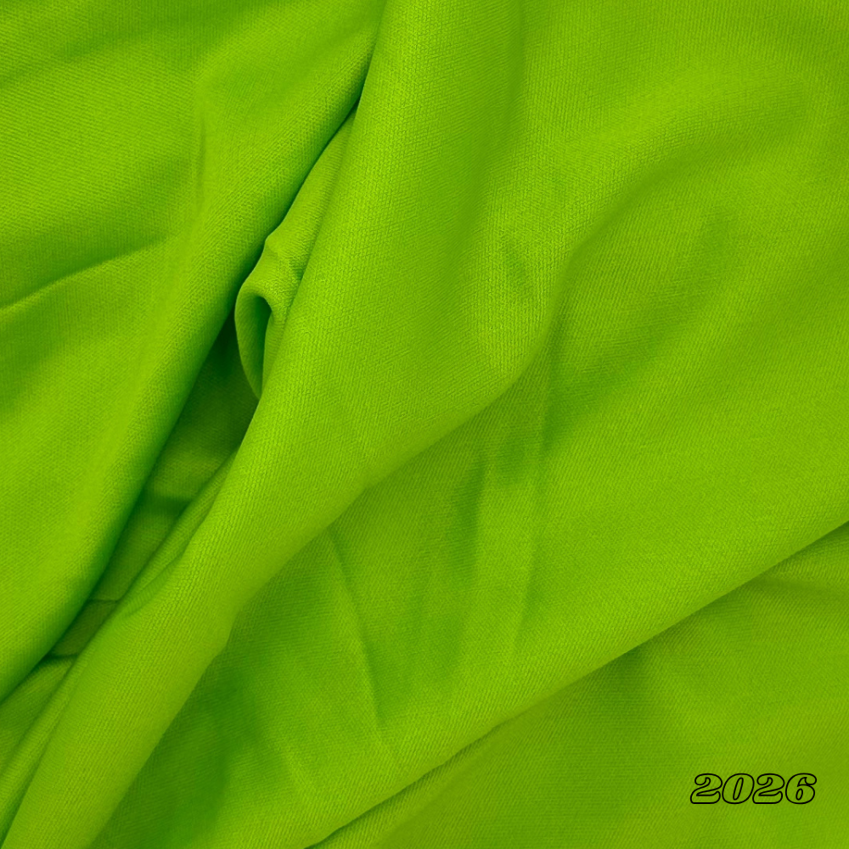 Plain Quiana 60 Inches Lime Green