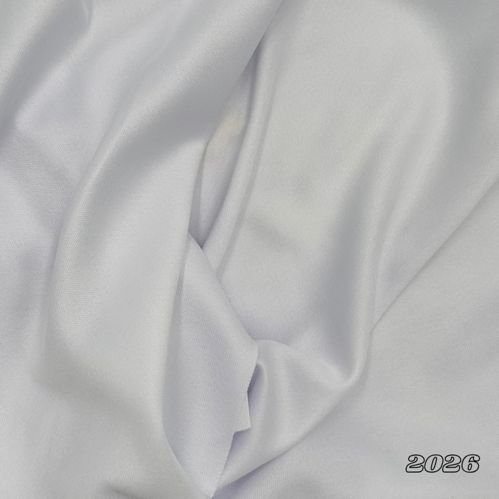 Plain Quiana 60 Inches White