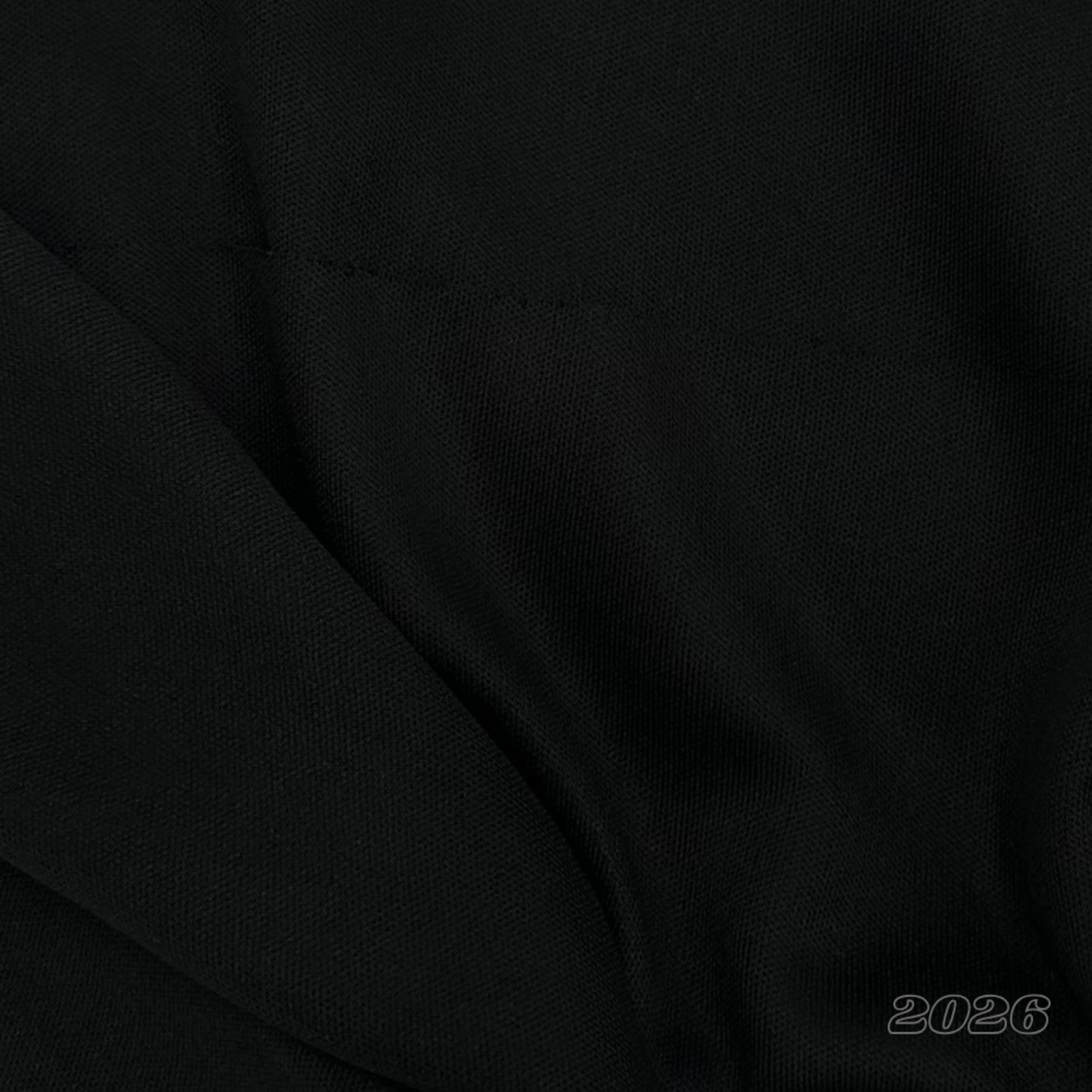 Plain Quiana 60 Inches Black