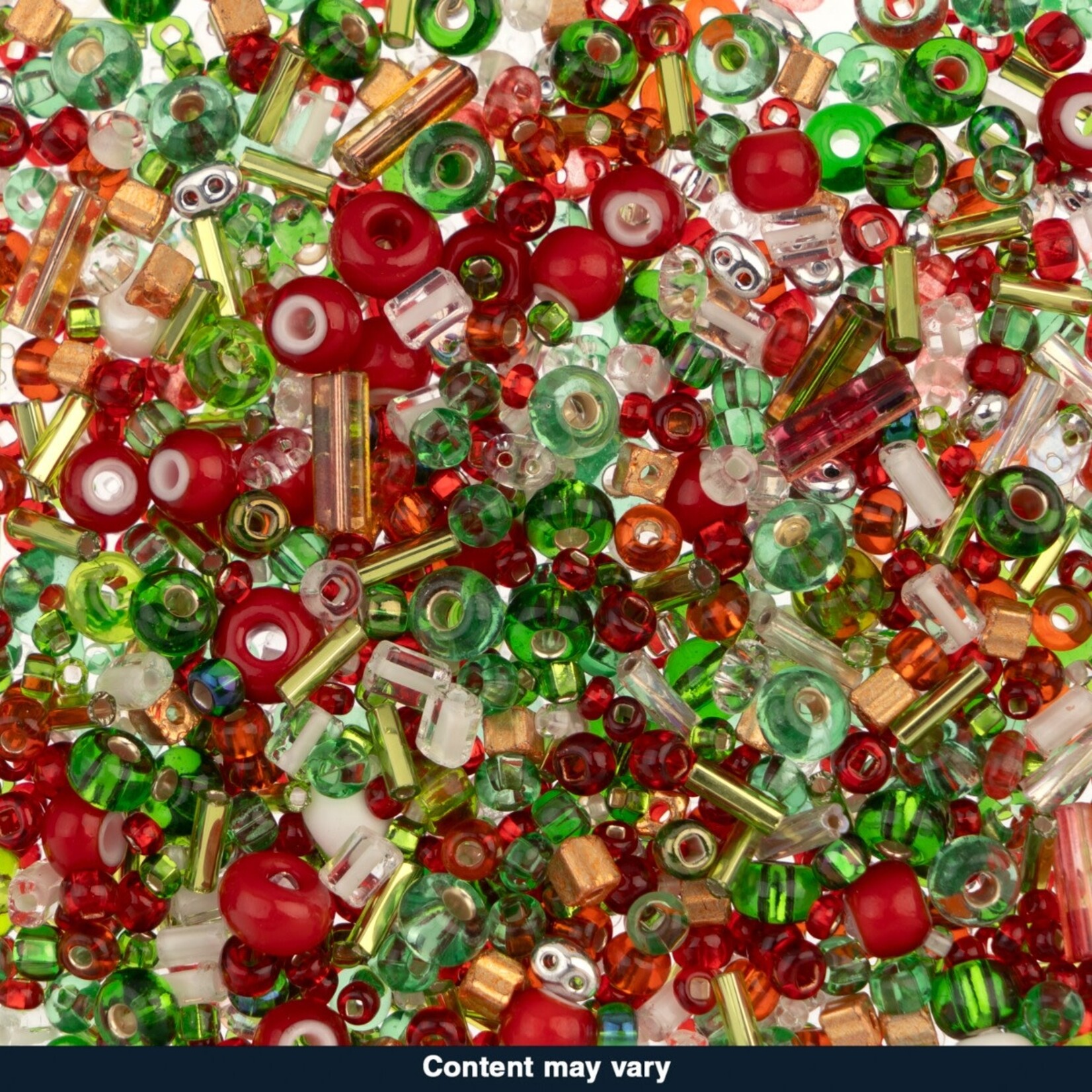 Czech Seed Bead 50g Christmas Assorted Mix