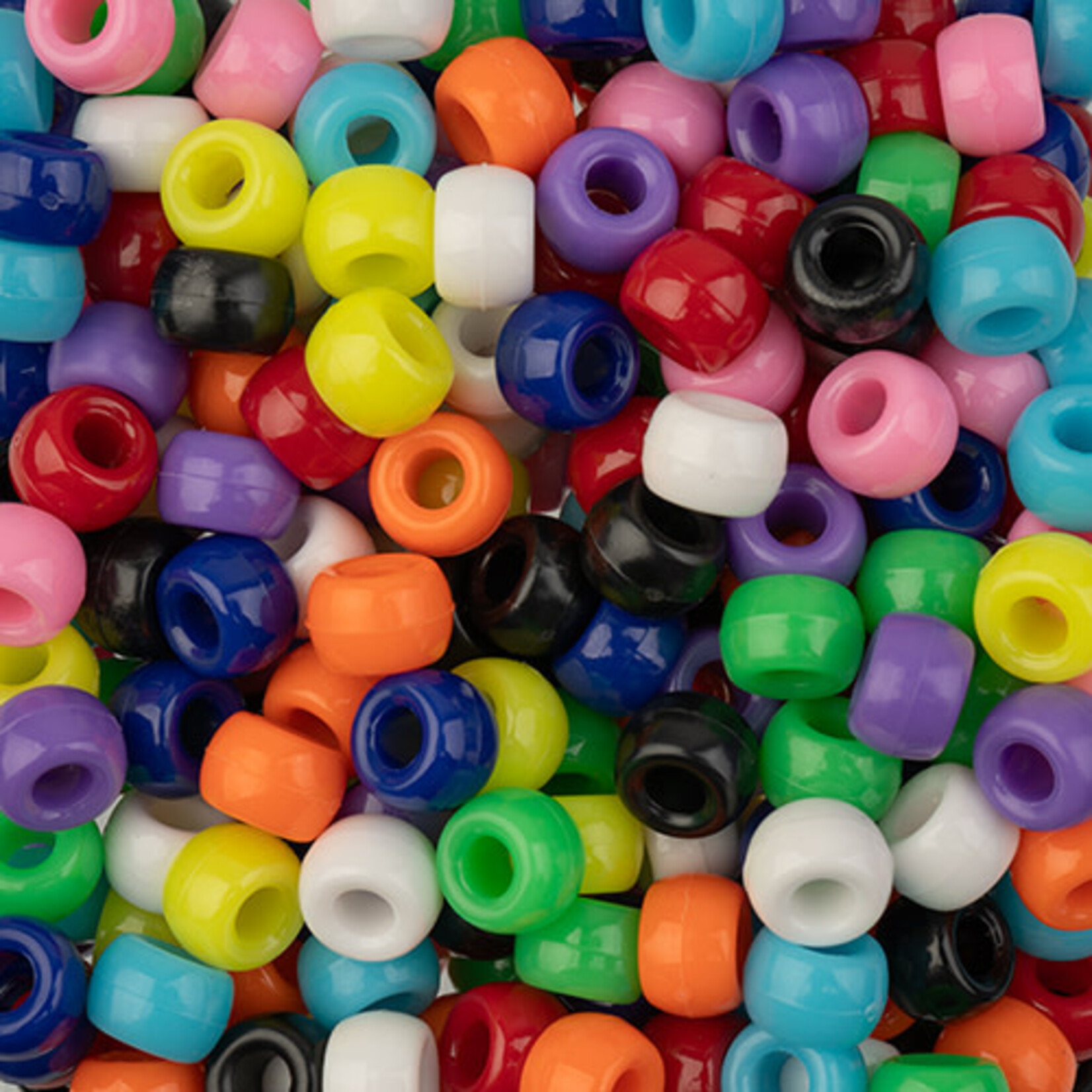 Craft Beads Pony 160g (apx 540pcs) Multicolor