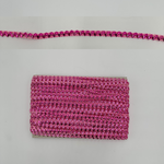 Metallic Trim - Single Braid .25in Pink