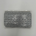 "Metallic Trim - Single Braid .5in Silver Hologram"