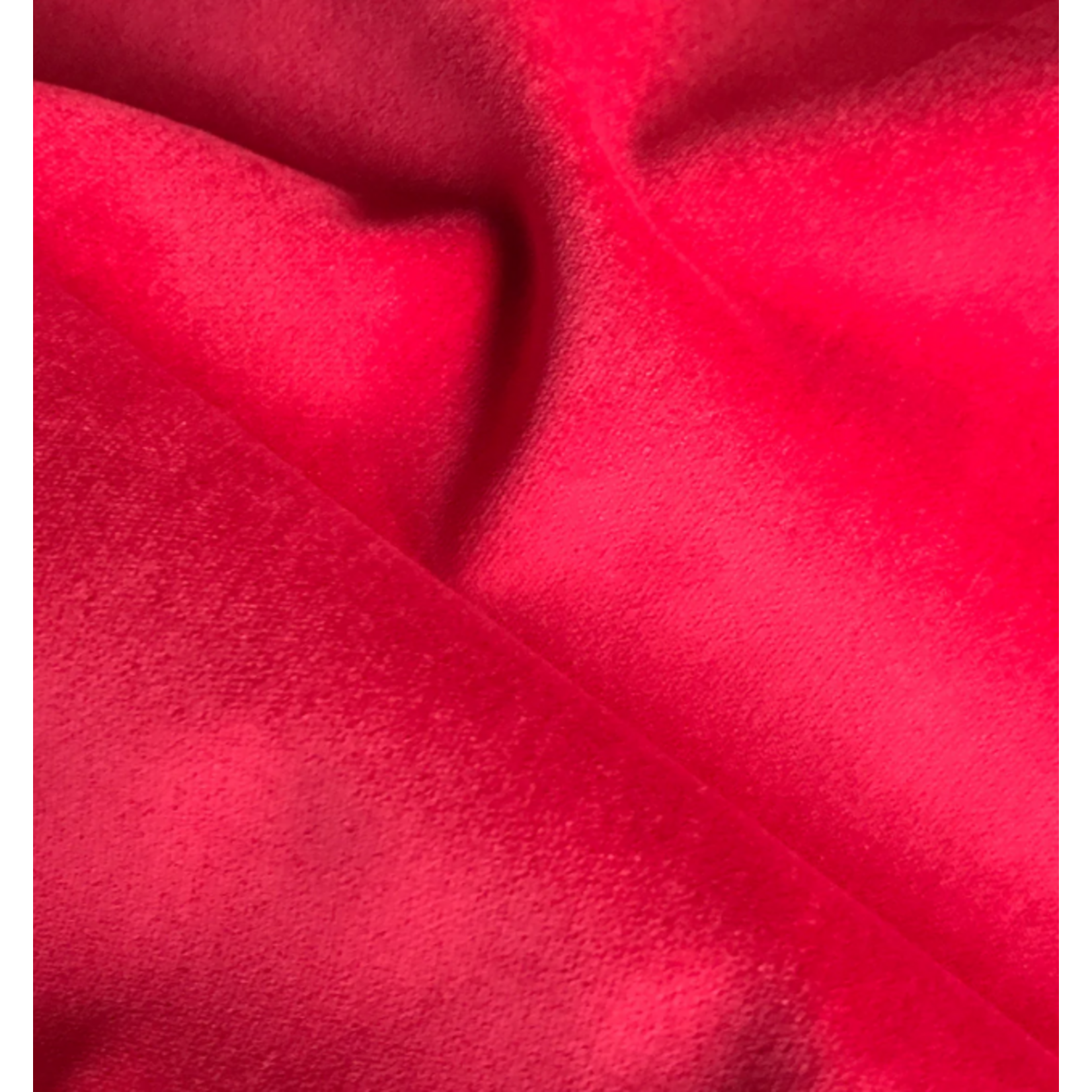 VELVET 44" RED (SUEDE)