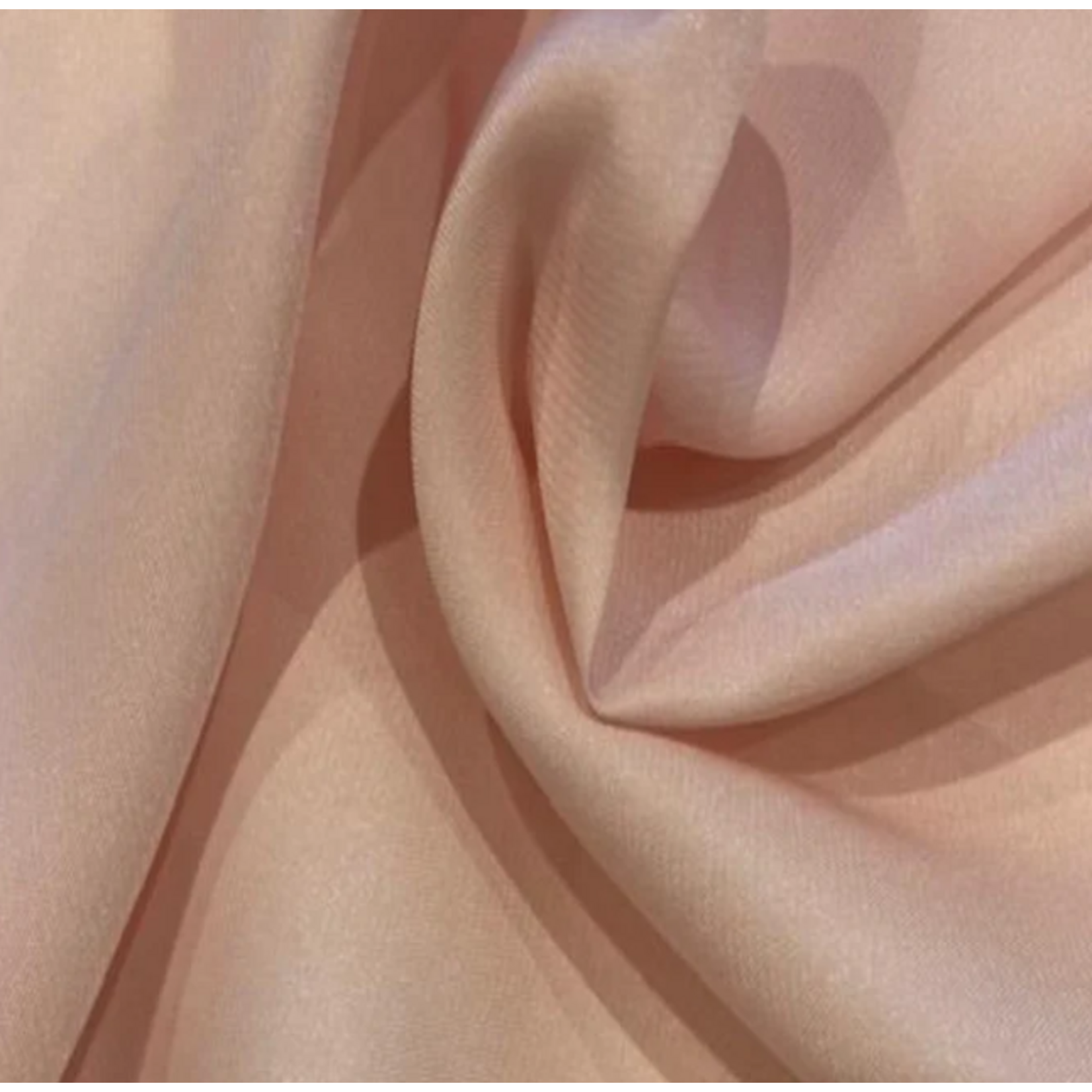 Satin Polyester 58 - 60 Inches  Almond Blossom