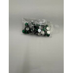 Crystal Plain 10mm Round Kelly Green