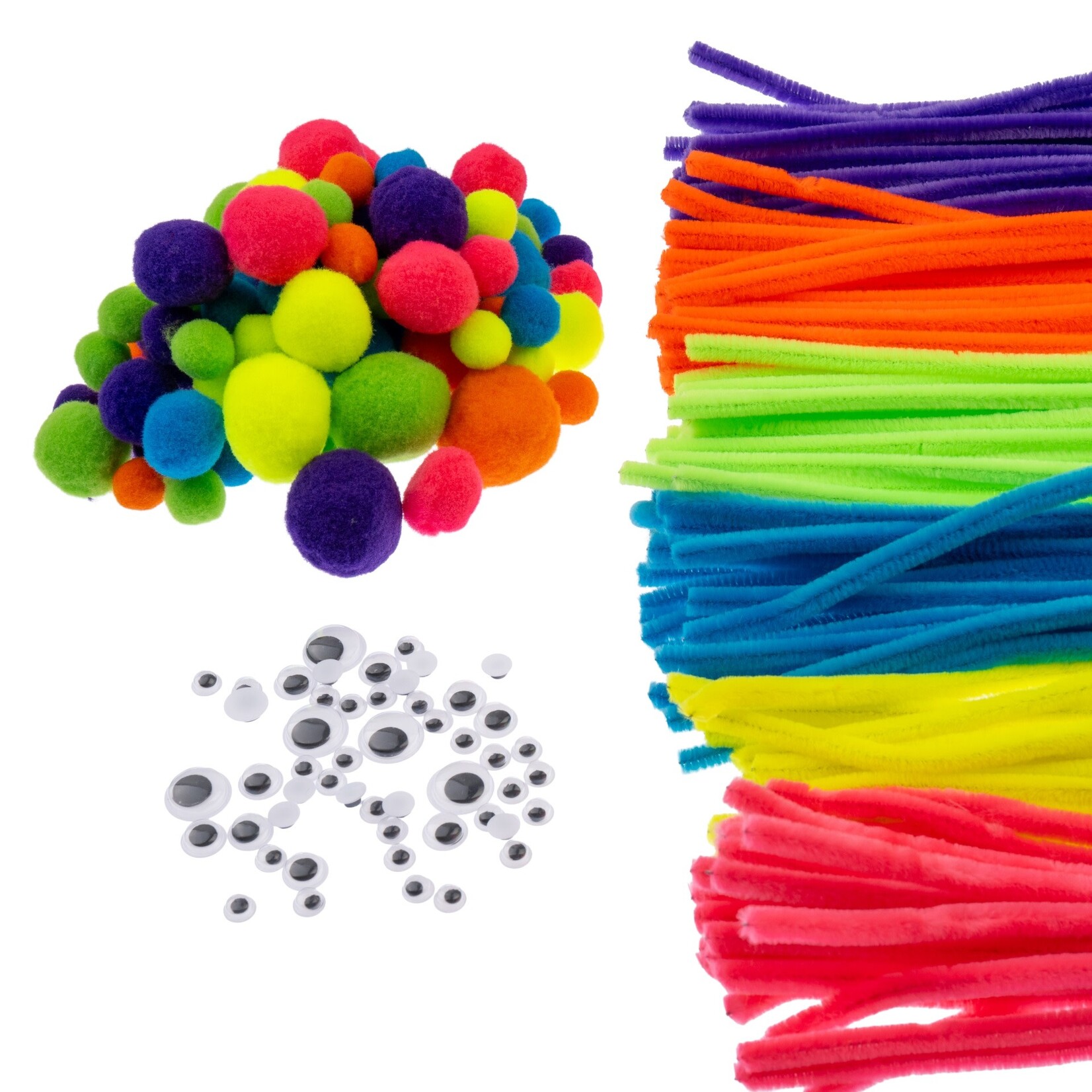 Craft Pack Neon Mix 300pcs