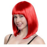 Red Long Bob Wig
