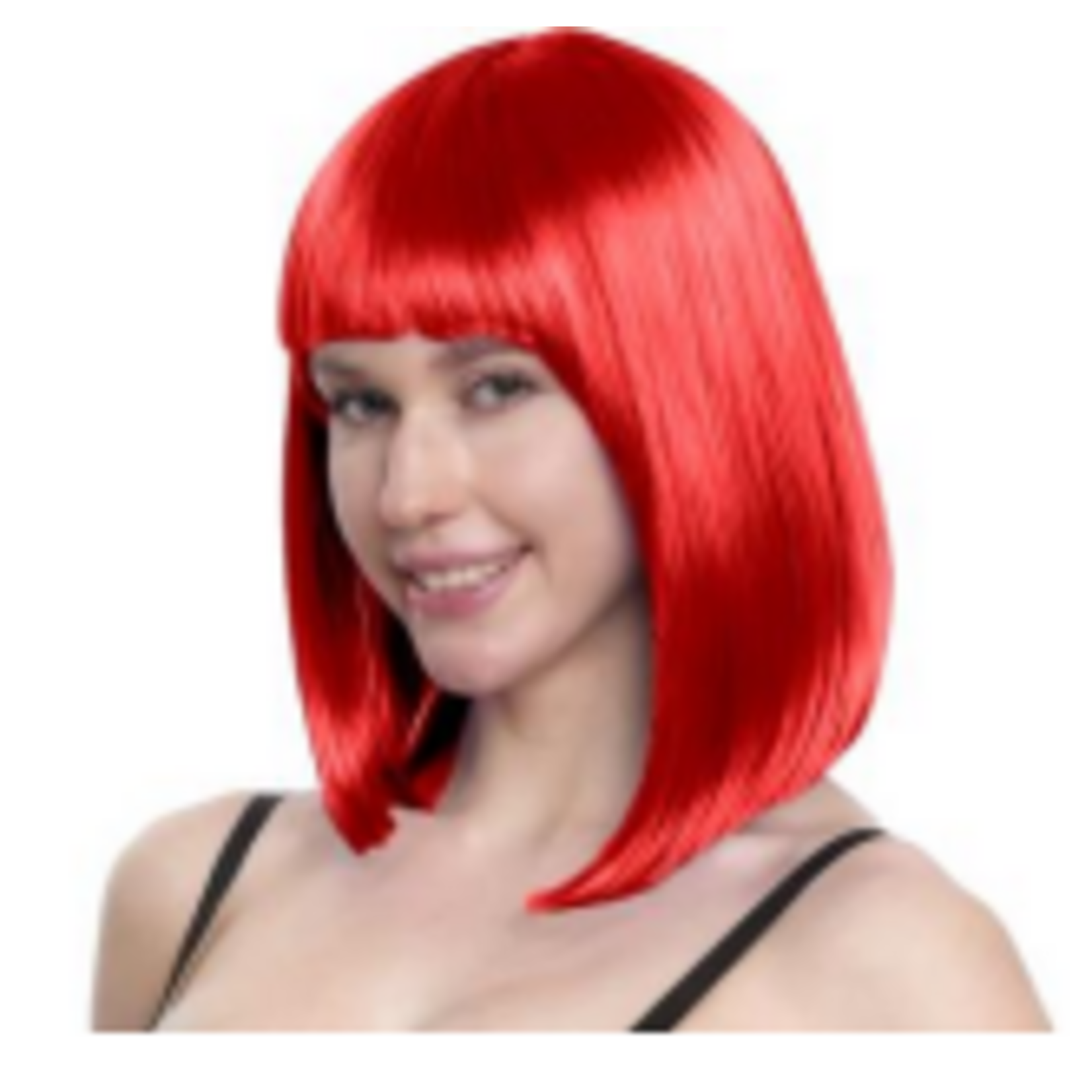 Red Long Bob Wig