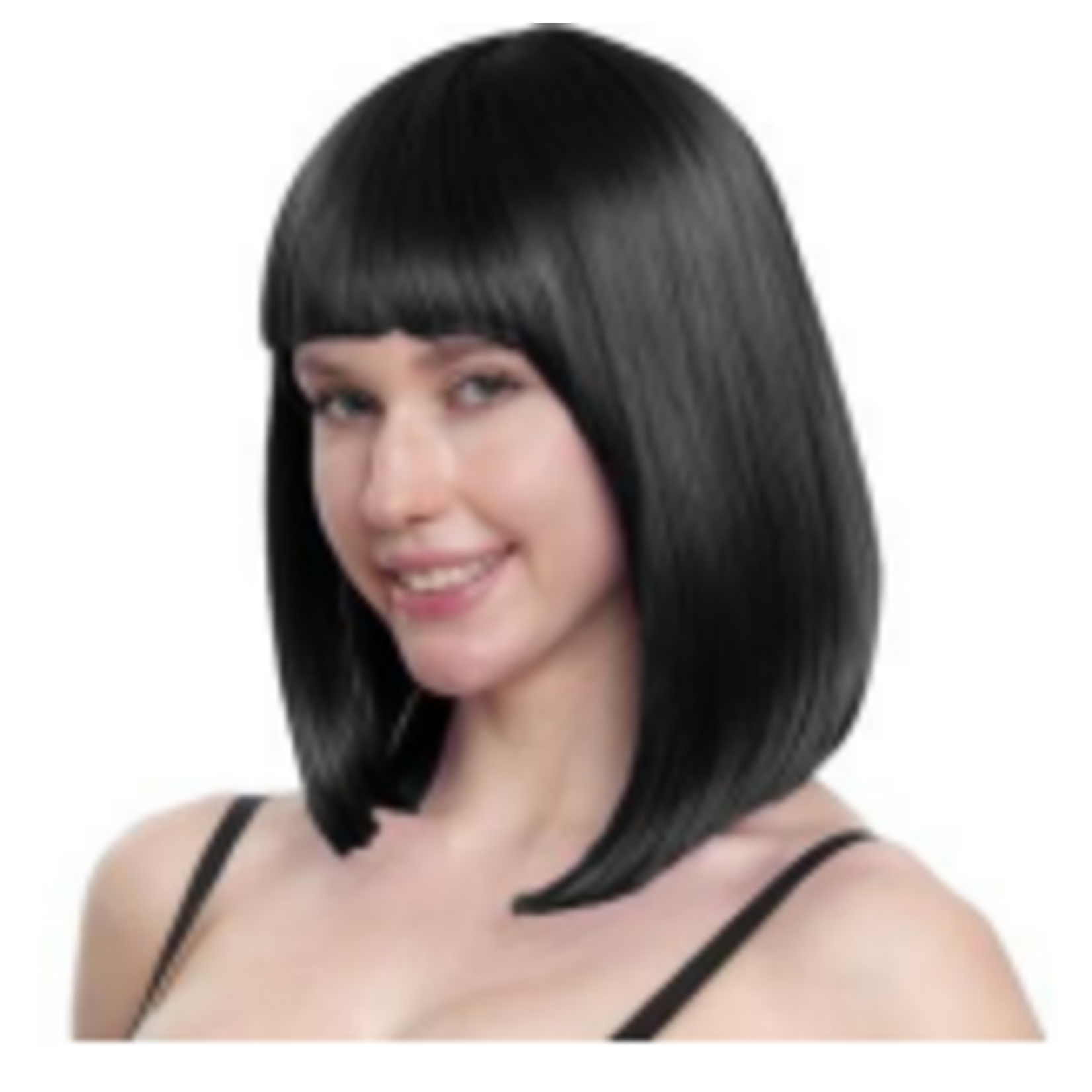 Black Long Bob Wig