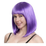 Purple Long Bob Wig