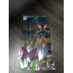 12PC 4.7X3.5IN DIY BUTTERFLY