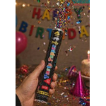 PARTY POPPER 16 INCH HAPPY BIRTHDAY