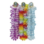 36" LUAU FLOWER LEI; ASST
