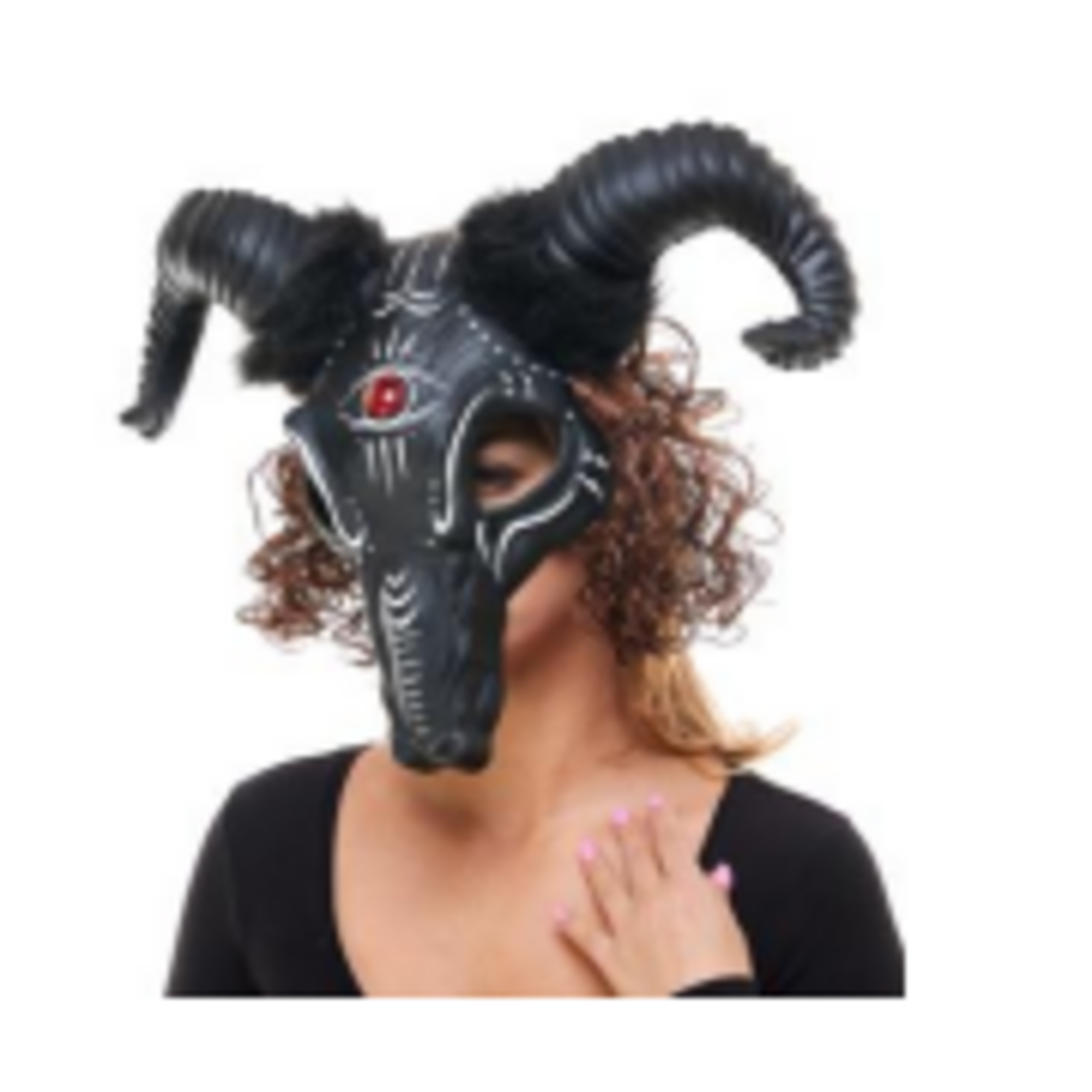 Black Ram Skull Third Mask