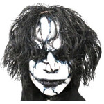 Black Haired Psycho Mask