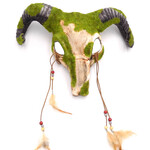 Woodland Ram Skull Mask