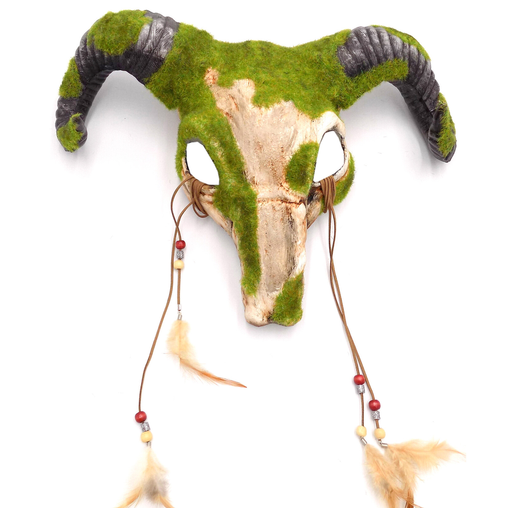 Woodland Ram Skull Mask