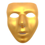 Gold Full Face Mask