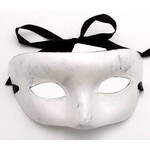 White Paper Mache Mask