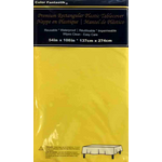 Vinyl Rectangle Tablecloth 54" x 108" - Bright Yellow