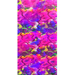POLYESTER DIGITAL SPANDEX 58-60 #15 PINK MULTI/FUCHSIA