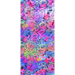 POLYESTER DIGITAL SPANDEX 58-60 #11 BEIGE-PINK/SILVER